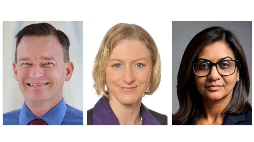 AI Robotics workshop presenters: Paavana Sainath, Gaby Marquardt, and Matthew Shashack