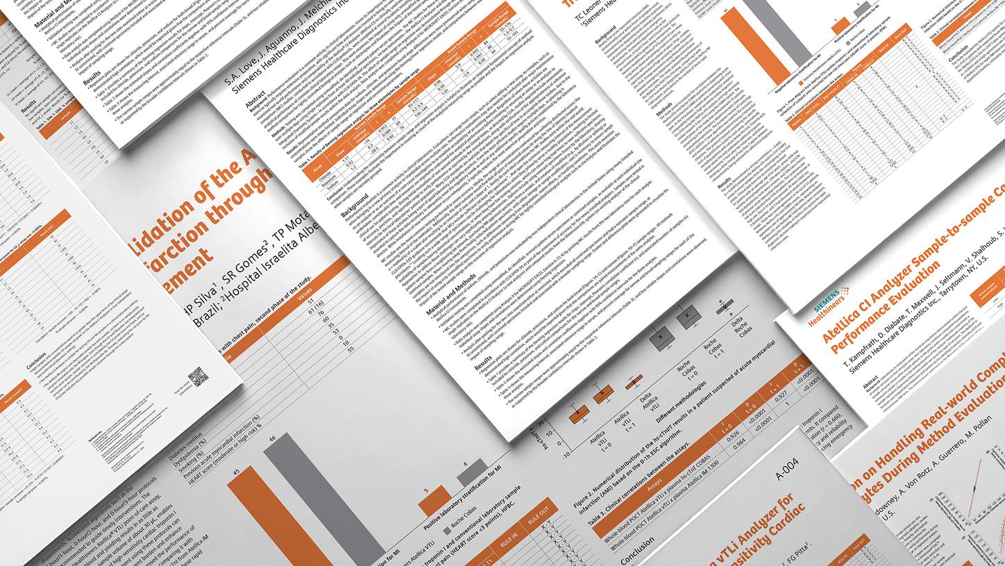 Scientific Posters to be presented at ADLM 2026