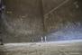 Leerer Bunker - riesige Dimensionen