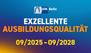 Siegel "Exellente Ausbildungsqualität" der IHK Berlin