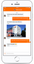 Screenshot aus der myBSR-App: Chatfenster aus der Rubrik "Chat".