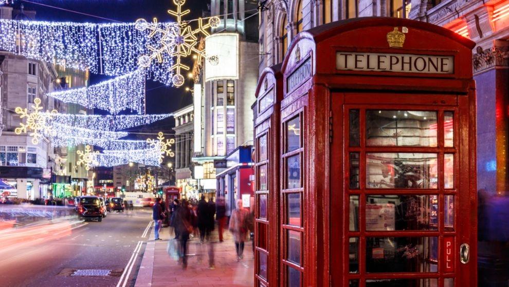 Shopping Fluge Ins Weihnachtliche London