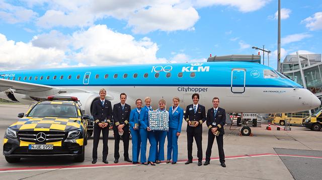 90 Jahre KLM in Nürnberg