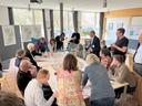 Arbeit am Thementisch