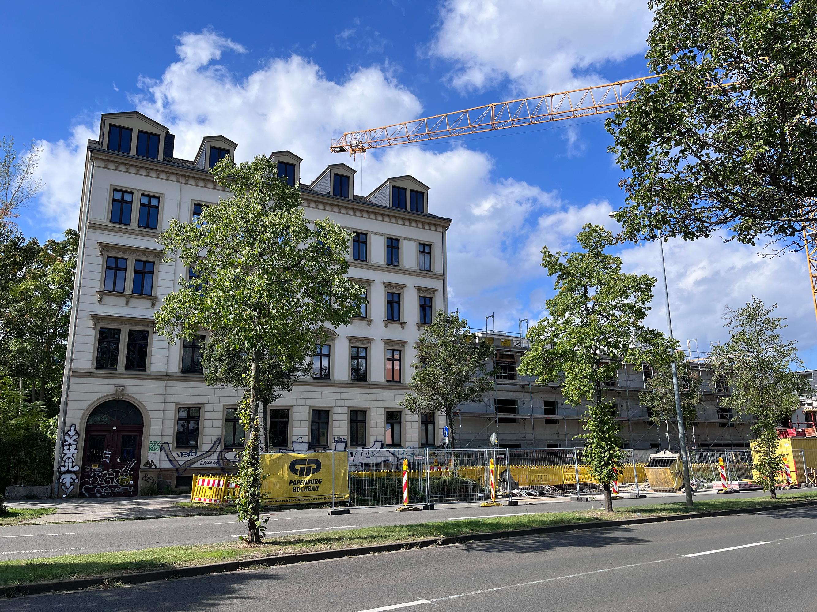 Wohnhaus in der Ludwig-Erhard-Str. 5 in Leipzig im Jahr 2026