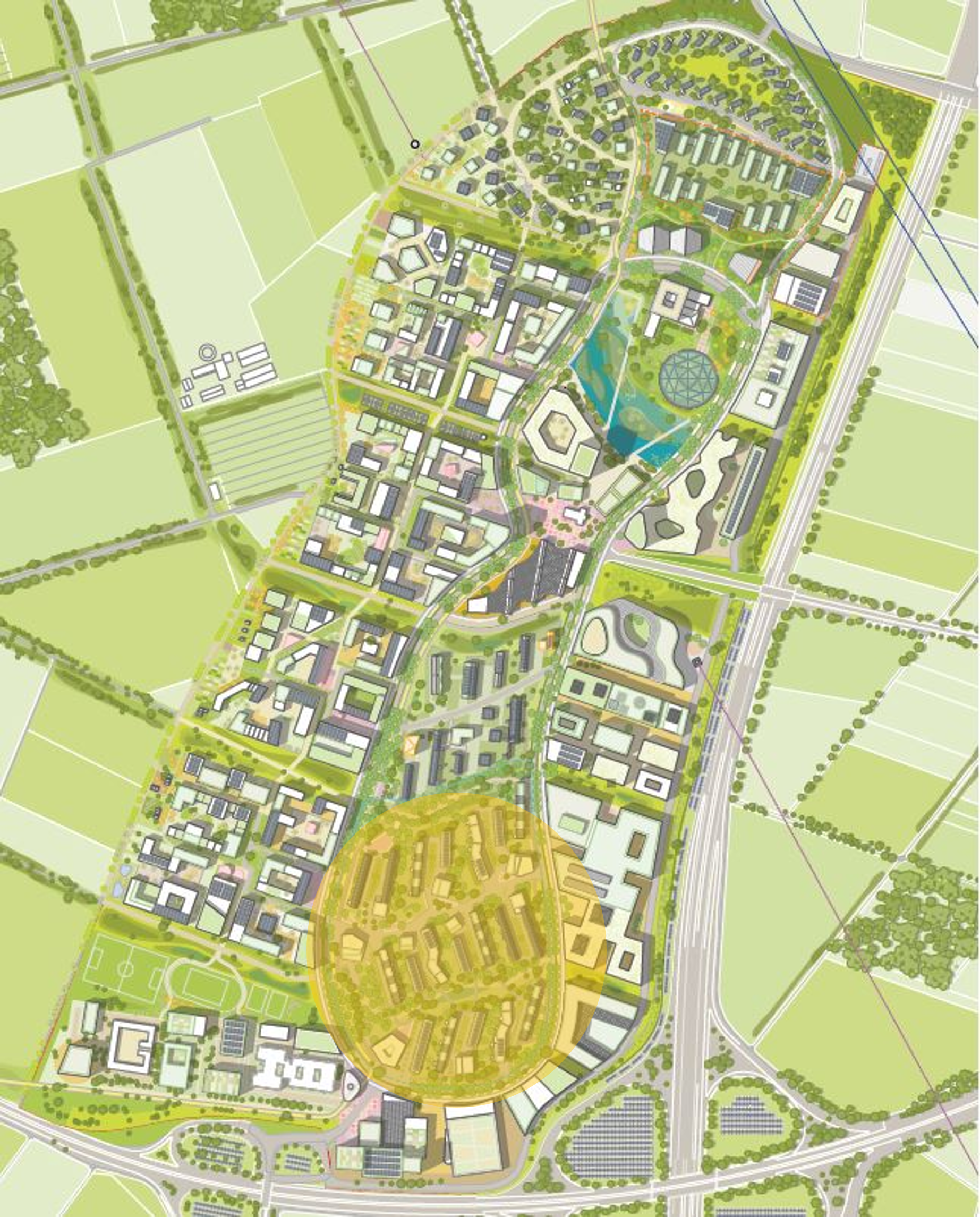 Visualisierung Karte von Heidelberg mit Markierung des PHV