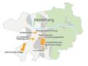 Karte Heidelberg