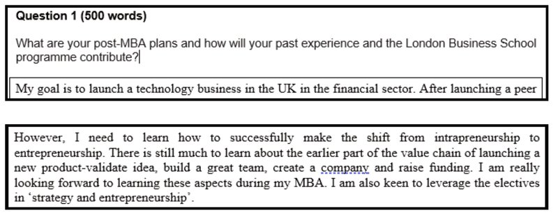 Entrepreneurship experience for mba picture