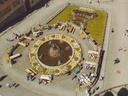Wasserkunst am oberen Hauptmarkt vom Riesenrad beim Gothardusfest