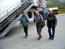 An der Talstation der Schnalstaler Gletscherbahn beginnt unsere Wanderung in die Berge