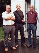 v.l.n.r.: Kressefreunde Stichling, Ritz, Vorreiter; Foto: D.Vogel