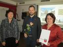 Organisatoren und Schirmherr der Tagung: Heide Wildauer, Onno Eckert und Sabine Böhm. Foto: Wolfgang Möller