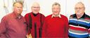 v.l.n.r. Wolfgang Möller, Uwe Heustock, Jürgen Becker, Siegfried Stech