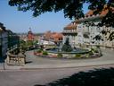 Oberer Abschnitt der Wasserkunst mit Springbrunnen