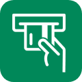 Icon Bargeld abheben