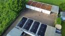 Garagendach mit Photovoltaik Anlage