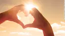 Hands that are shaped into a heart