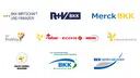 Logos from participating health insurance companies
