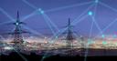 Foto von Stromtrassen, die smart miteinander vernetzt sind