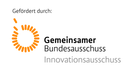 Logo der Förderung durch den Gemeinsamen Bundesausschuss
