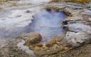 Foto einer hydrothermalen Quelle in Yellowstone (USA)
