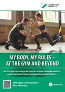 BaySpo Awareness englisches Plakat