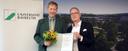 Prof. Dr. Stefan Leible und Prof. Dr. Volker Ulm bei dessen Ernennung zum Vizepräseidentent für Lehre und Studierende