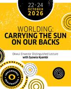 carrying the sun on our backs