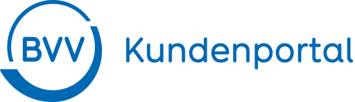 Logo BVV Pension Management mit Erwähnung des Kundenportal