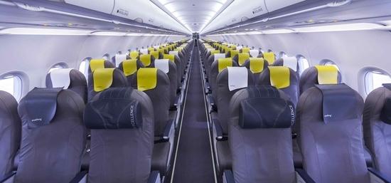 Leere
Flugzeugkabine