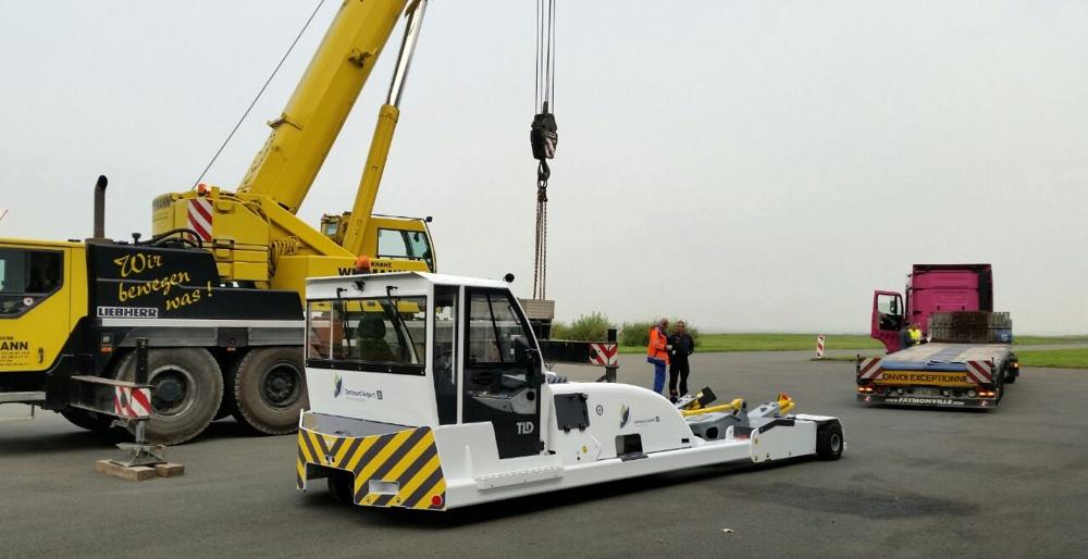 Elektro-Pusher Dortmund Airport