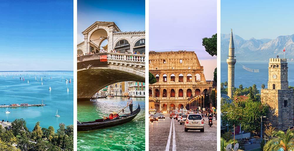 Vier neue Ziele ab Dortmund Airport: Heviz-Venedig-Rom-Antalya