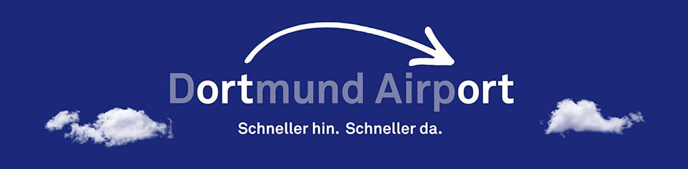Von Ort zu Ort - Schneller hin. Schneller da. Dortmund Airport.