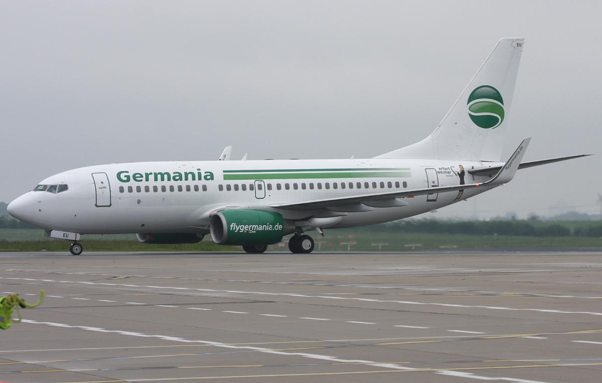 Boing 737-700 von
  Germania

 





