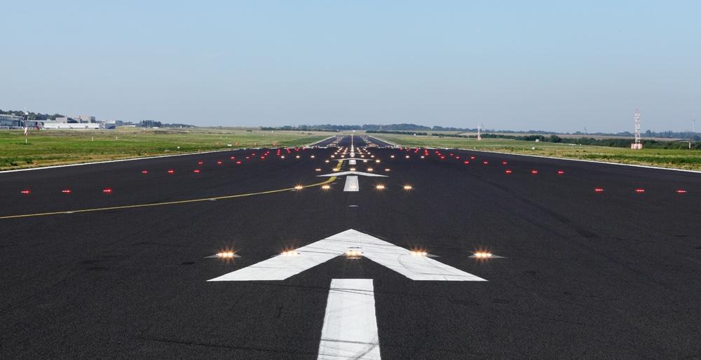 Start- und Landebahn Dortmund Airport