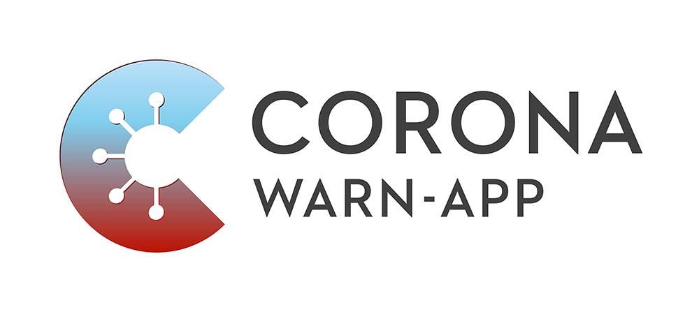 Wortbildmarke der Corona-Warn-App