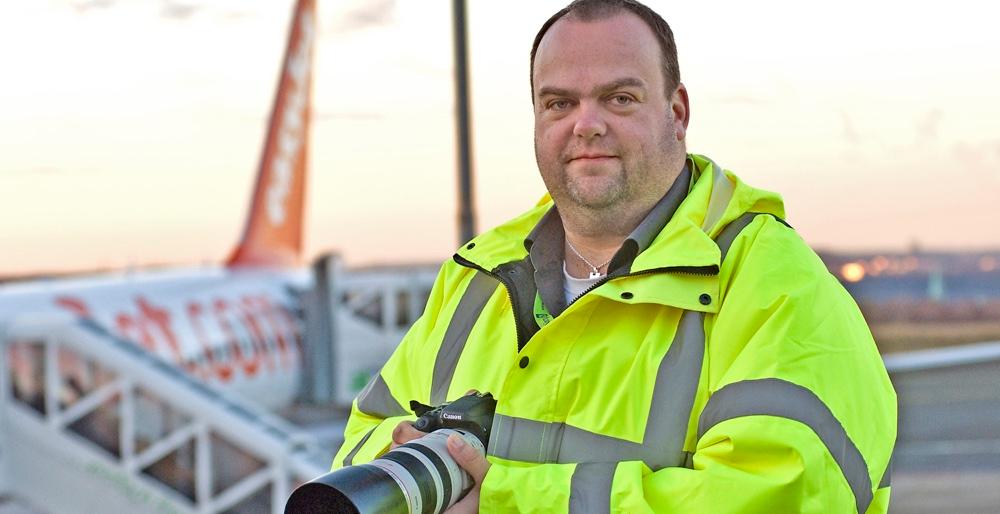 Sascha Kamrau, Plane Spotter am Dortmund Airport 