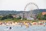 Riesenrad am Strand von Ahlbeck auf Usedom