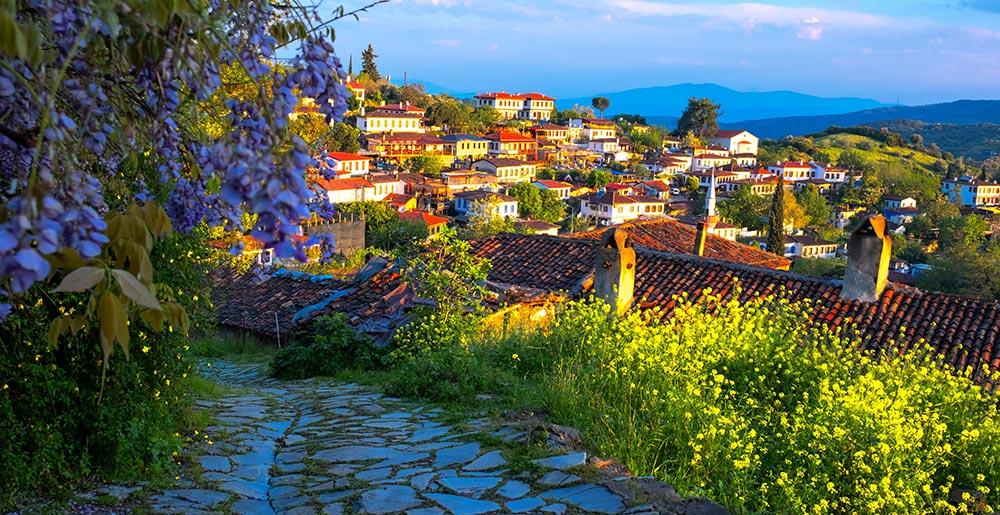 Das schmucke Dorf Sirince nahe der türkischen Stadt Izmir.