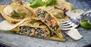 Piroggen - Mit Lachs und Spinat gefüllte Teigtaschen