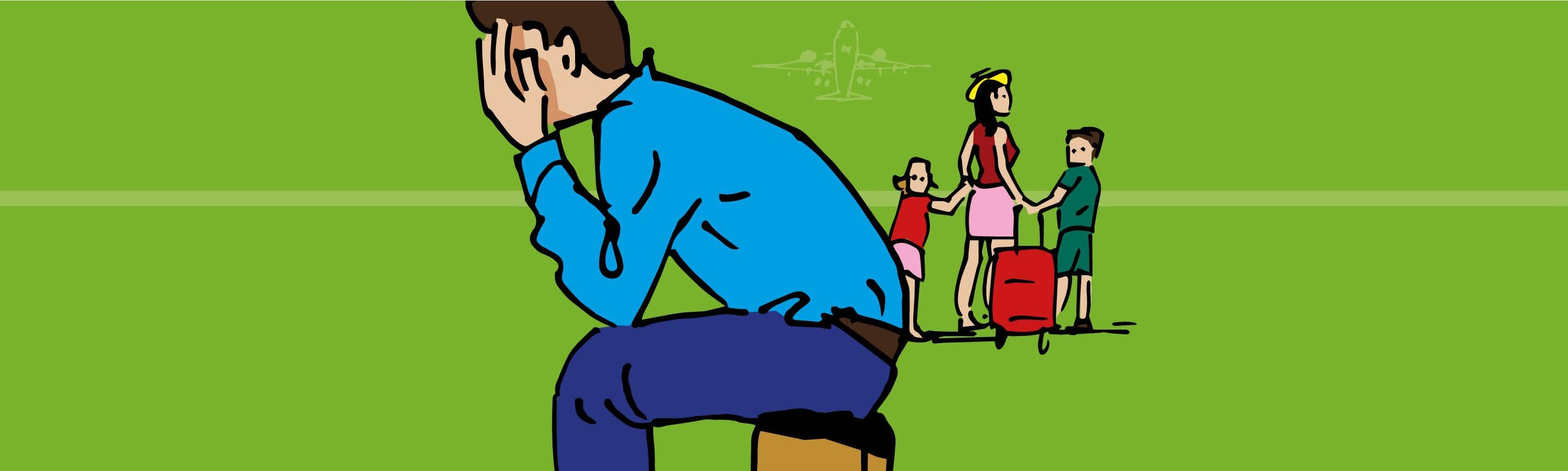 Flugangst kann man bewältigen - ein Seminar kann helfen.