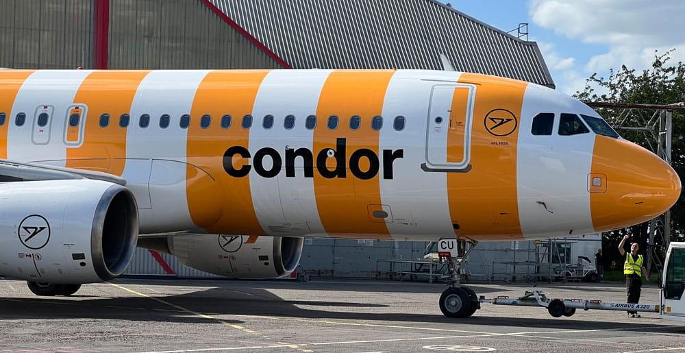 Airbus A320 von Condor