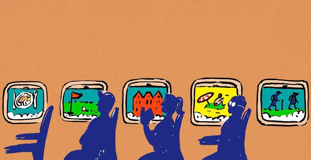 Illustration zu den Top Frühlingszielen ab Dortmund Airport