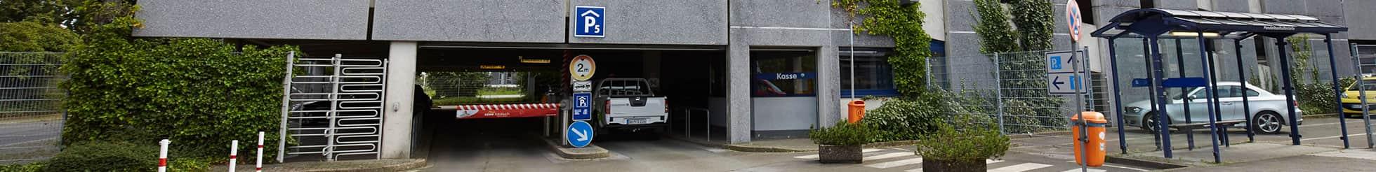 Parkhaus P5 Flughafen Dortmund