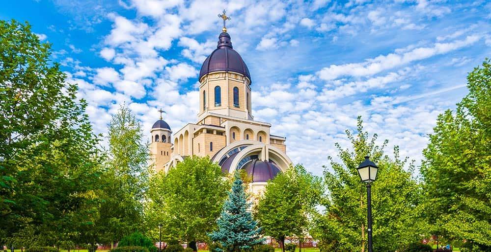 Christlich-orthodoxe Kirche in Bacau, Rumänien