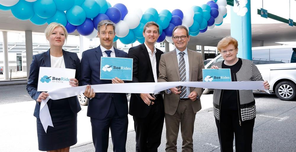 Pressebild für Car Sharing am Dortmund Airport