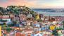 Skyline von Lissabon mit Sao Jorge Castle