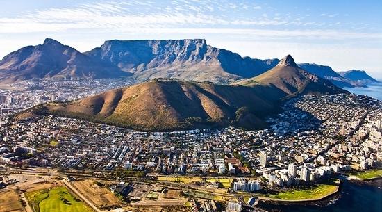Kapstadt und
Tafelberg