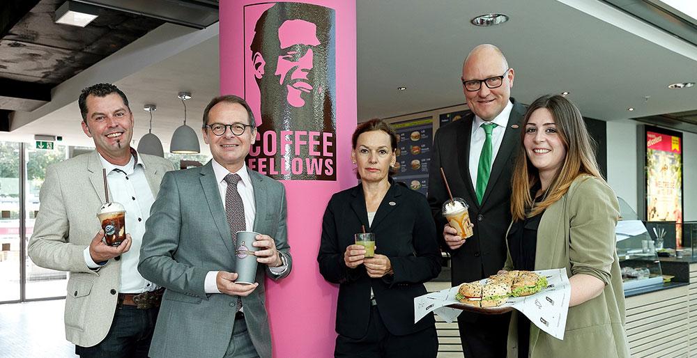 Eröffnung Coffee Fellows am Dortmund Airport