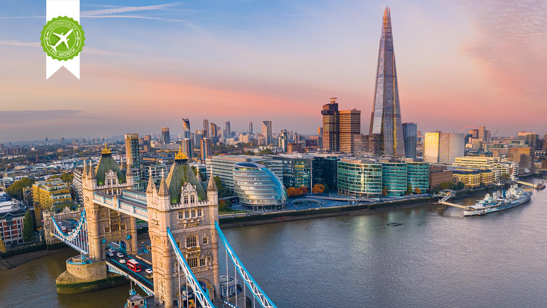 Panoramablick auf London